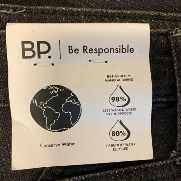 BP Nordstroms Women's Be Responsible High Waist Ankle Mom Jeans‎ Black SZ 16 NWT - Picture 6 of 13